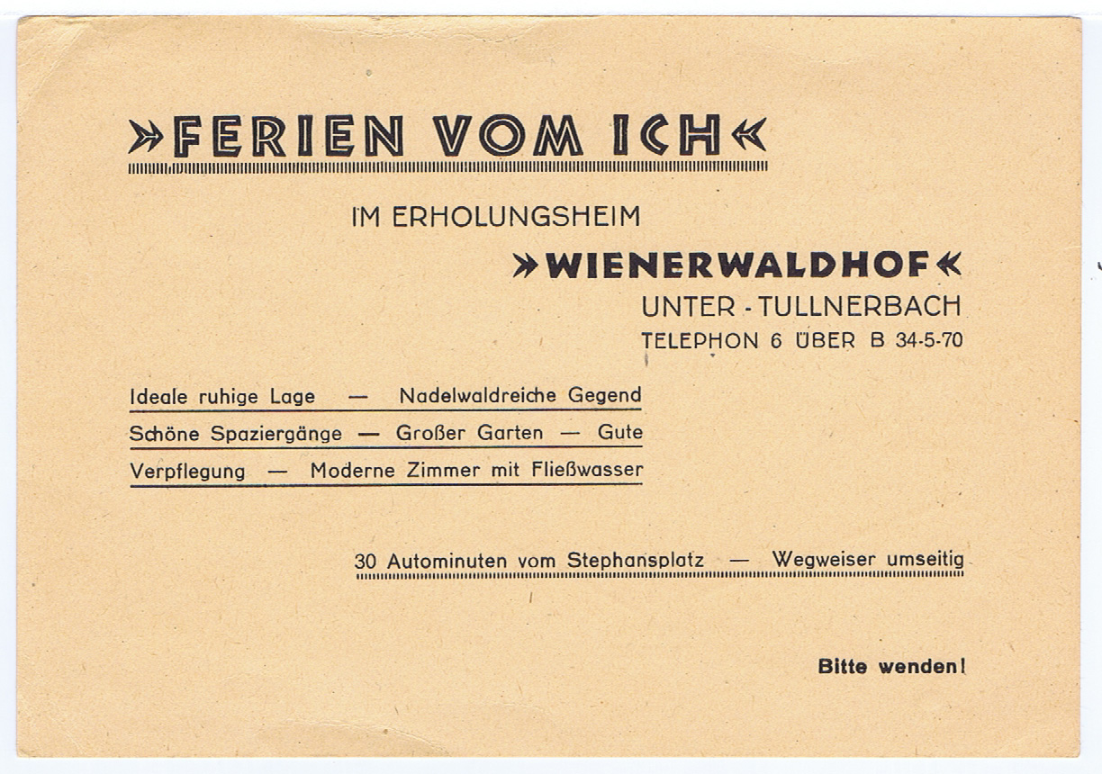 Ferien vom Ich 